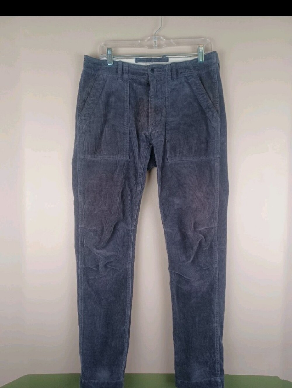 Relwen Supply Pants Utility Corduroy Trousers Cotton Mens Size 30x32 Great Fade